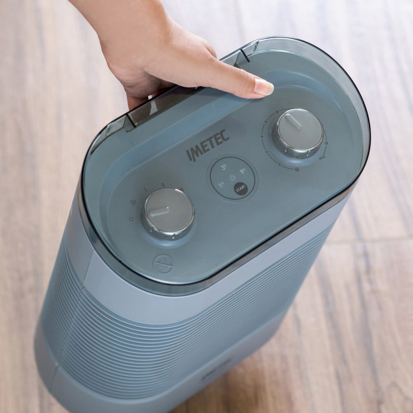 IMETEC Termoventilatore Silent Power Protection