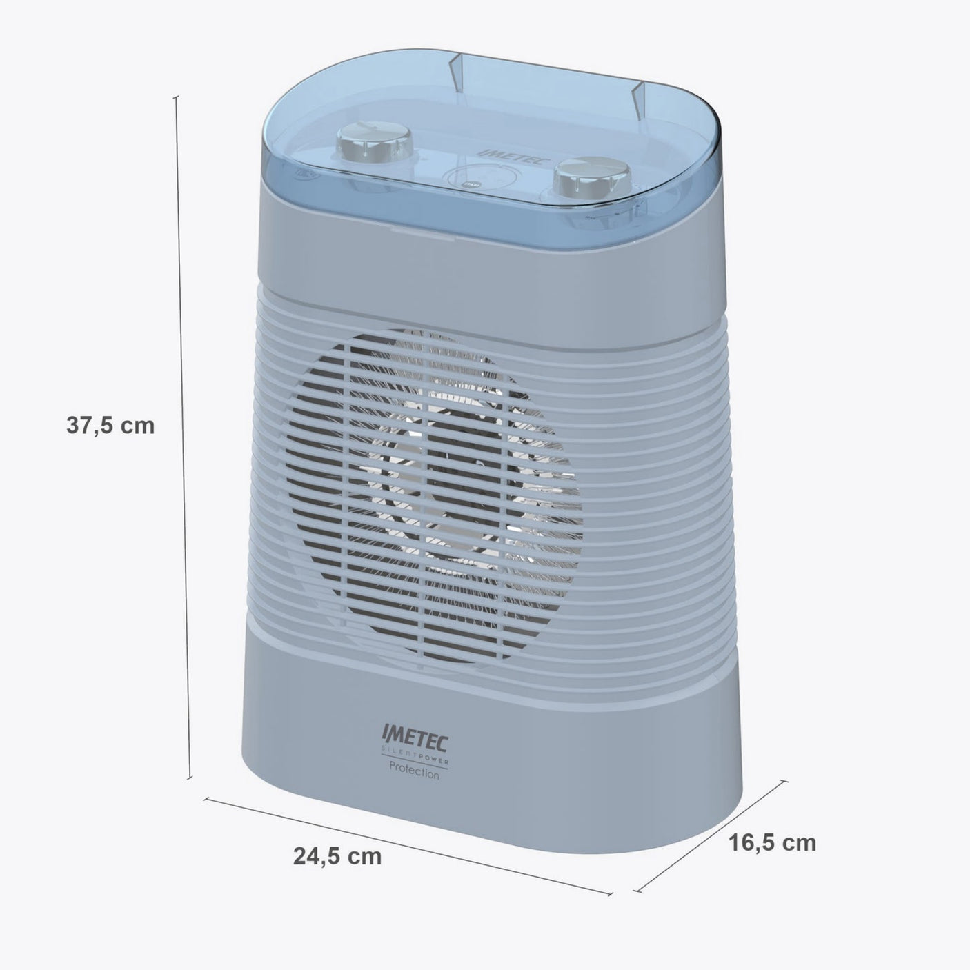 IMETEC Termoventilatore Silent Power Protection