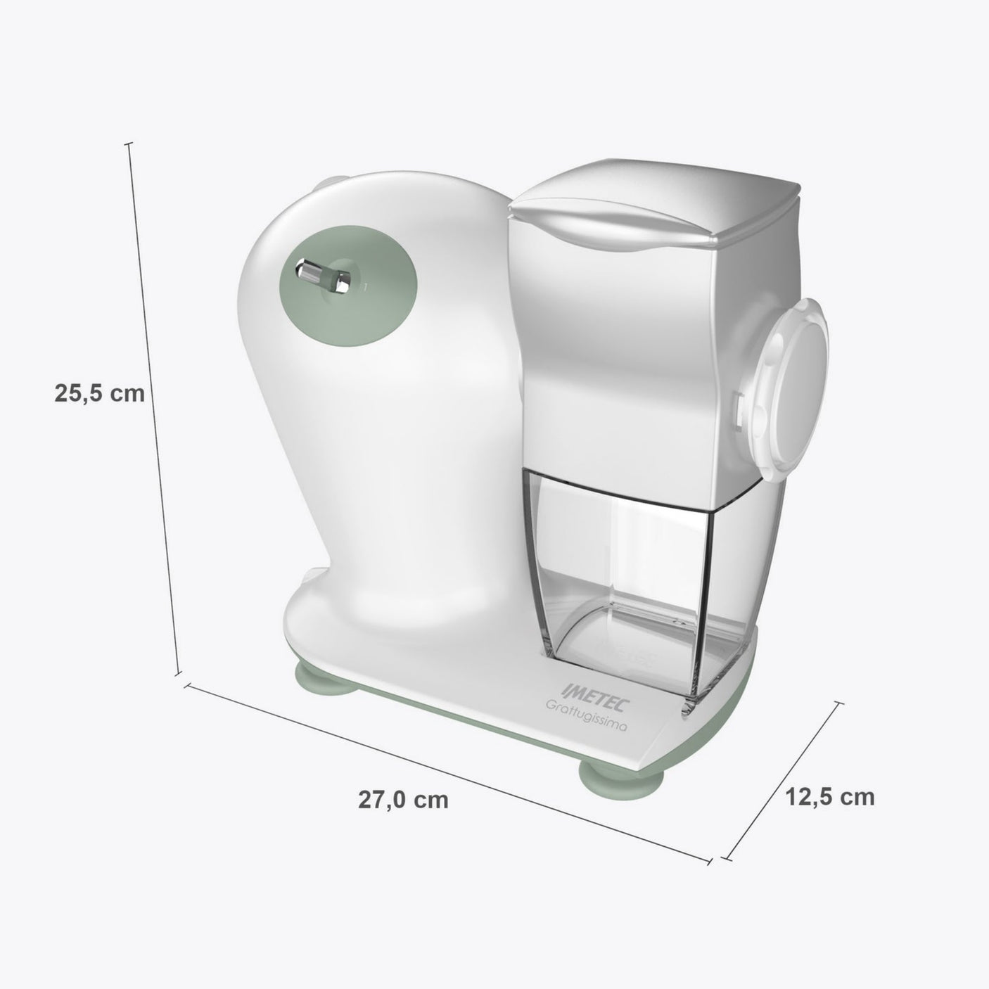 IMETEC Grattugia elettrica Grattugissima