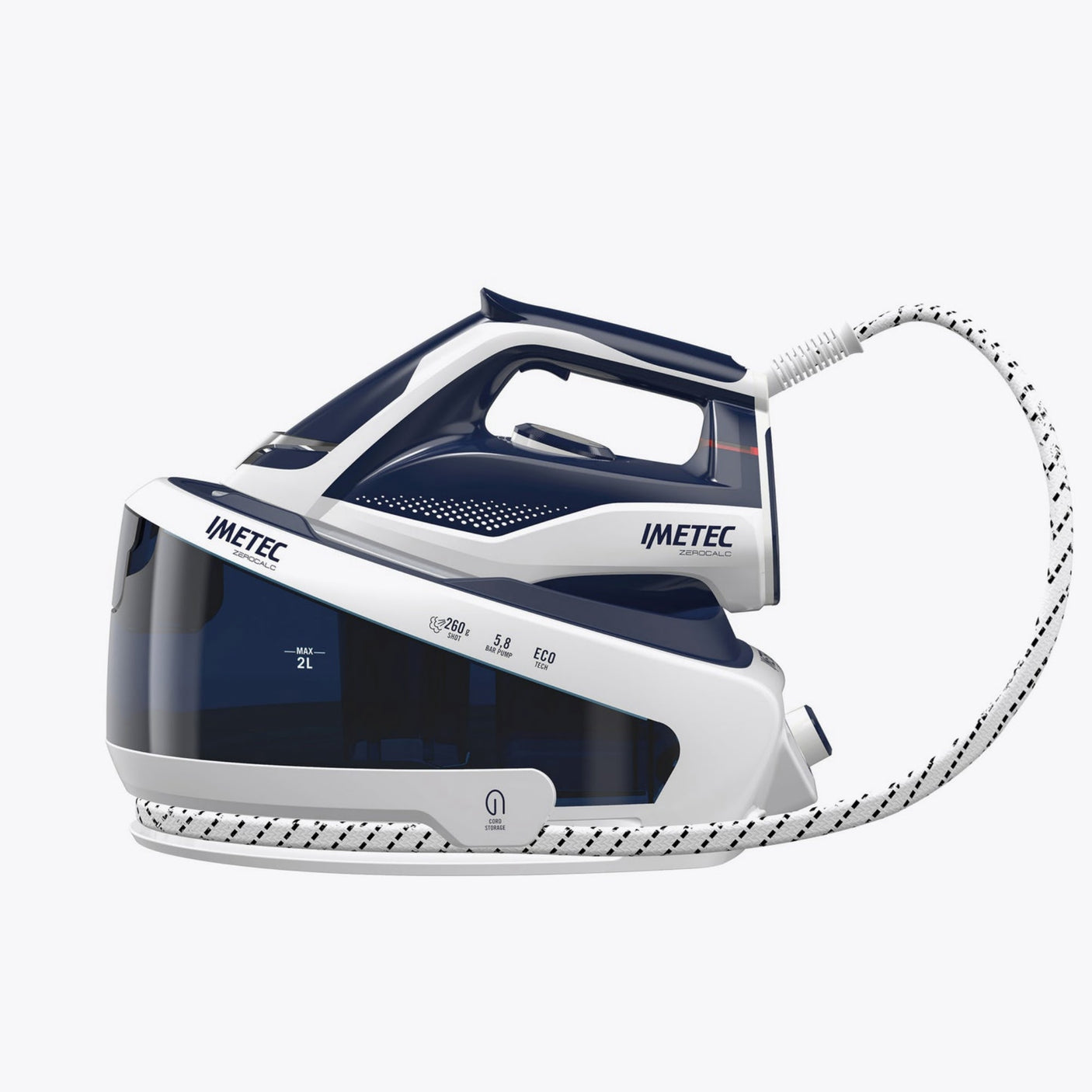 IMETEC Ferro da stiro Zerocalc PRO Ceramic PS2 2400