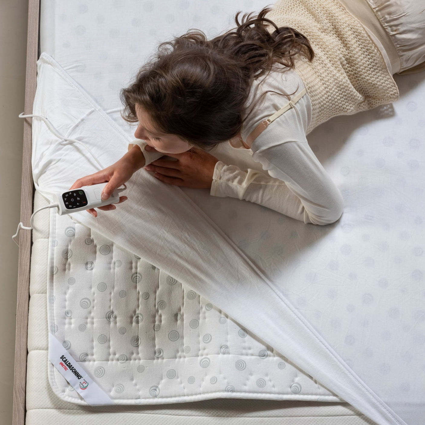 IMETEC Scaldasonno Adapto Cotone Singolo comando a destra