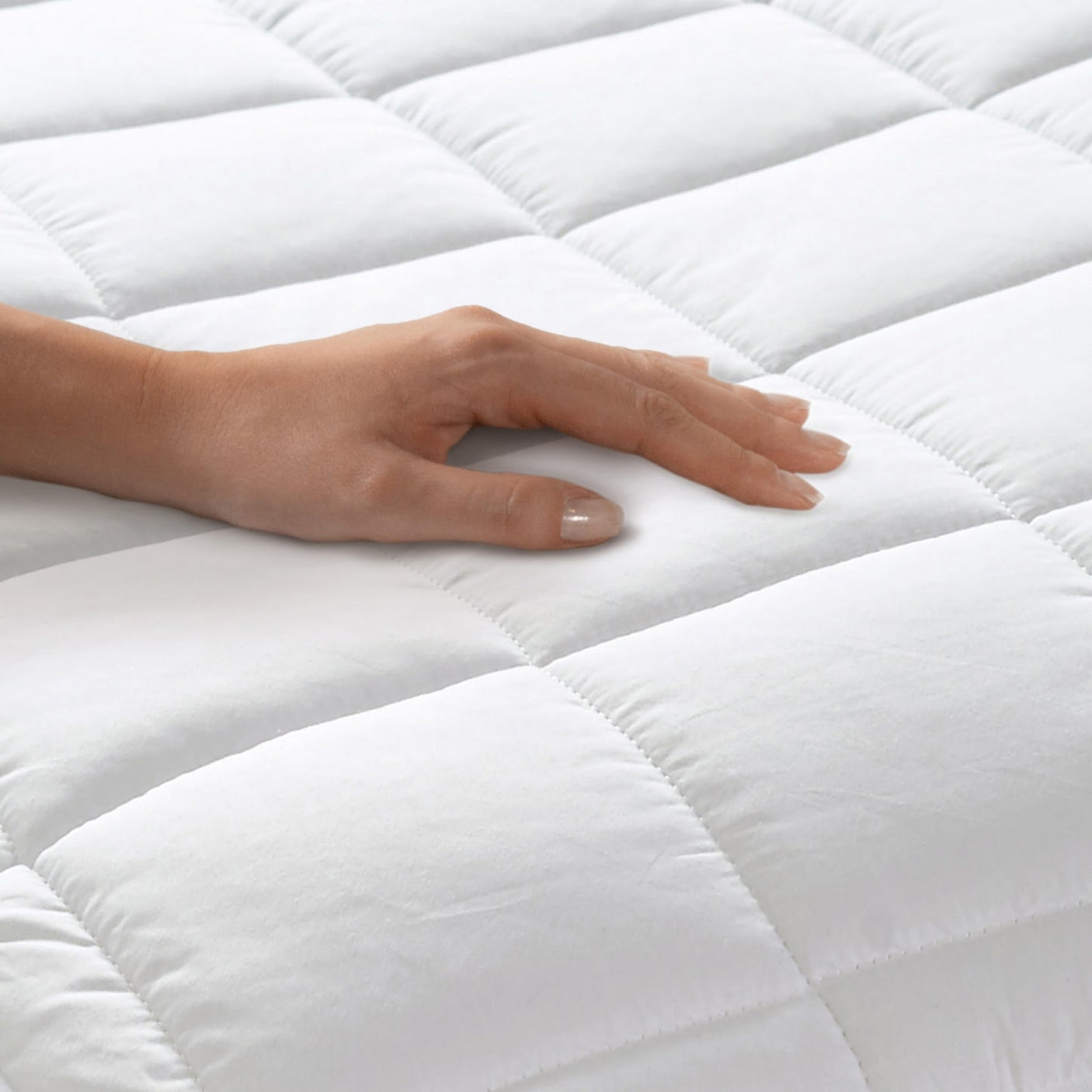 IMETEC Coprimaterasso termico Adapto Maxi Cotone Percalle Matrimoniale