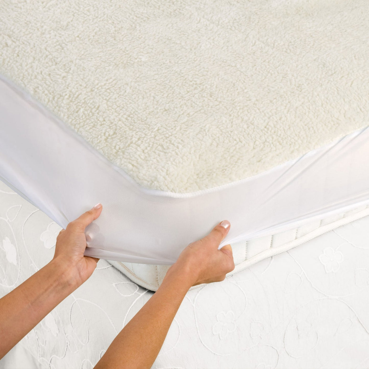 IMETEC Coprimaterasso termico Adapto Maxi 100% Lana e Merino Matrimoniale