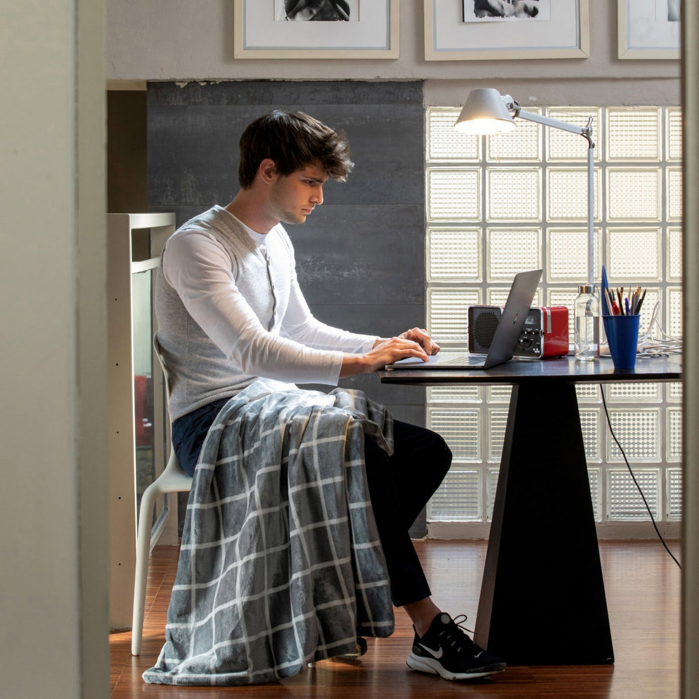 IMETEC CaldoPlaid Adapto Velvet Square cm 150x95