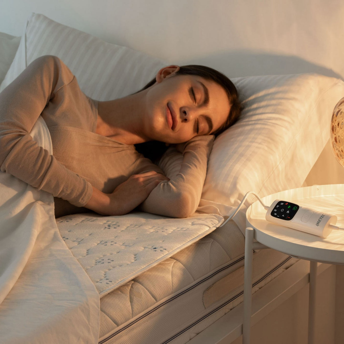 IMETEC Scaldasonno Adapto Purity Cotone Antibatterico Singolo