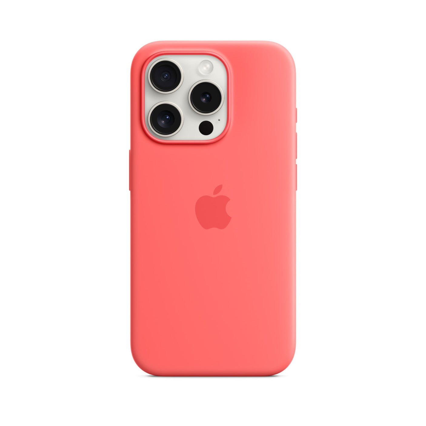 APPLE Custodia MagSafe in silicone per iPhone 15 Pro Max - Guava