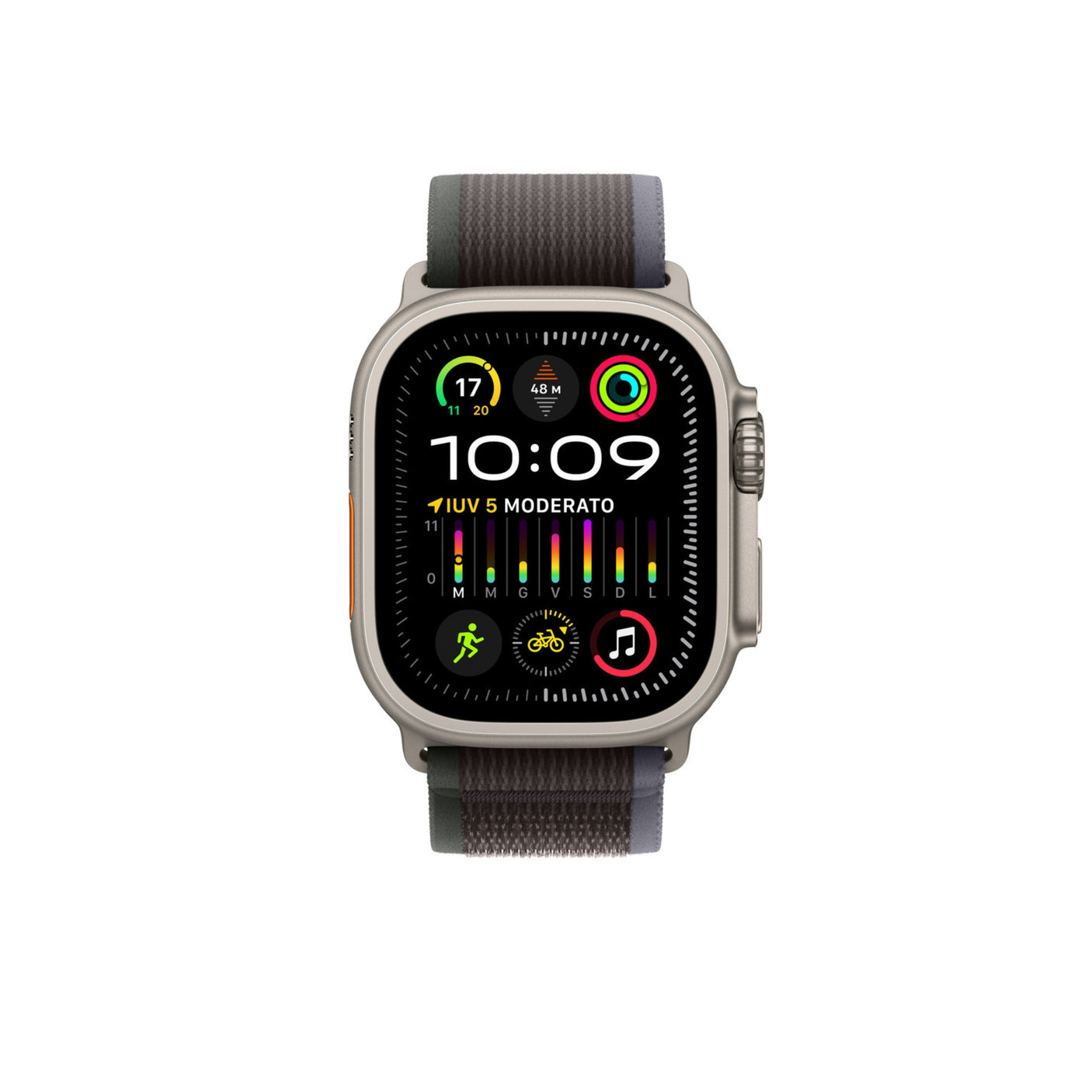 APPLE Trail Loop blu/nero (49 mm) - S/M