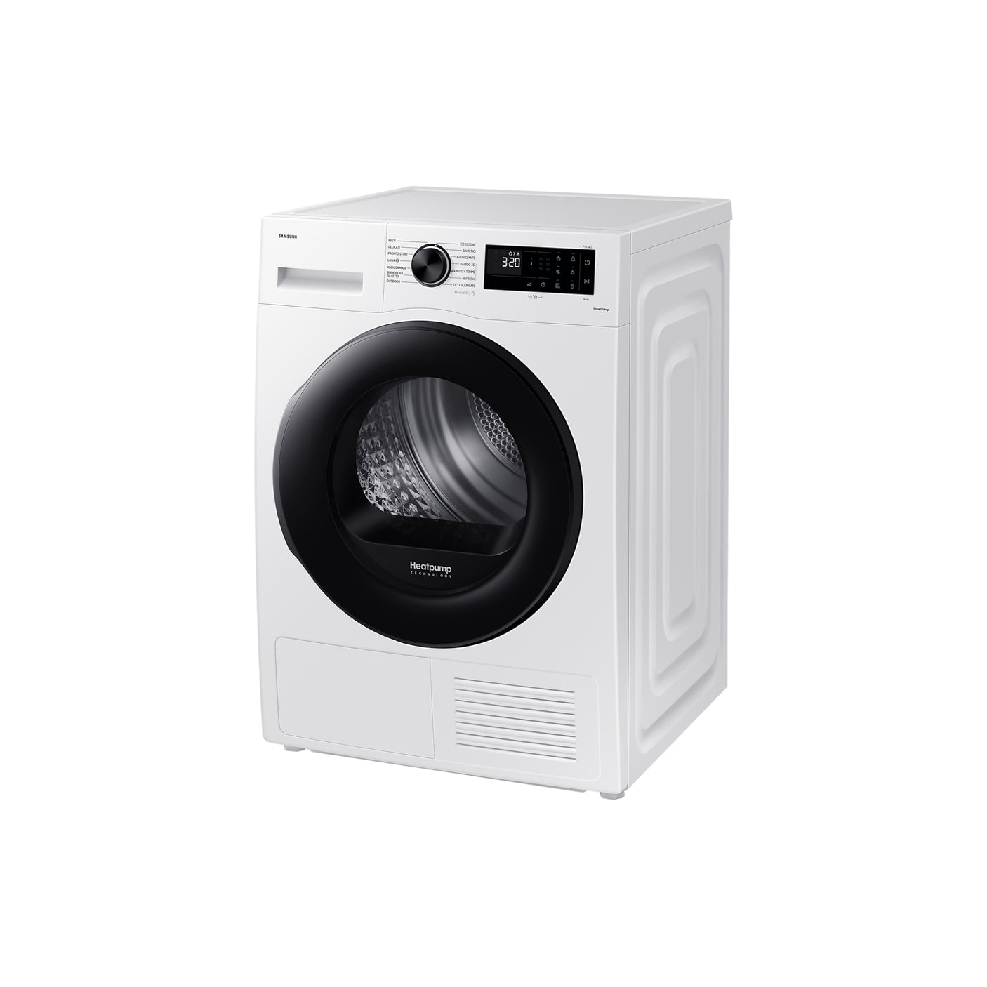 SAMSUNG Asciugatrice Crystal EcoDry 8 Kg DV80CGC2B0AEET White
