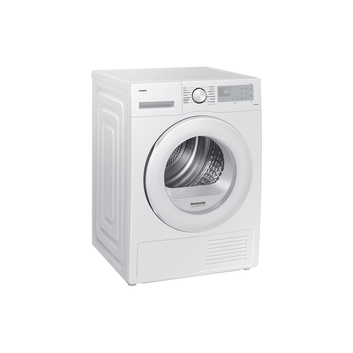 SAMSUNG Asciugatrice Crystal EcoDry 8 Kg DV80CGC2B0THET White