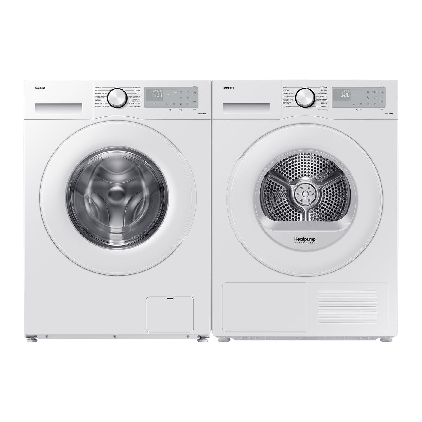 SAMSUNG Asciugatrice Crystal EcoDry 8 Kg DV80CGC2B0THET White