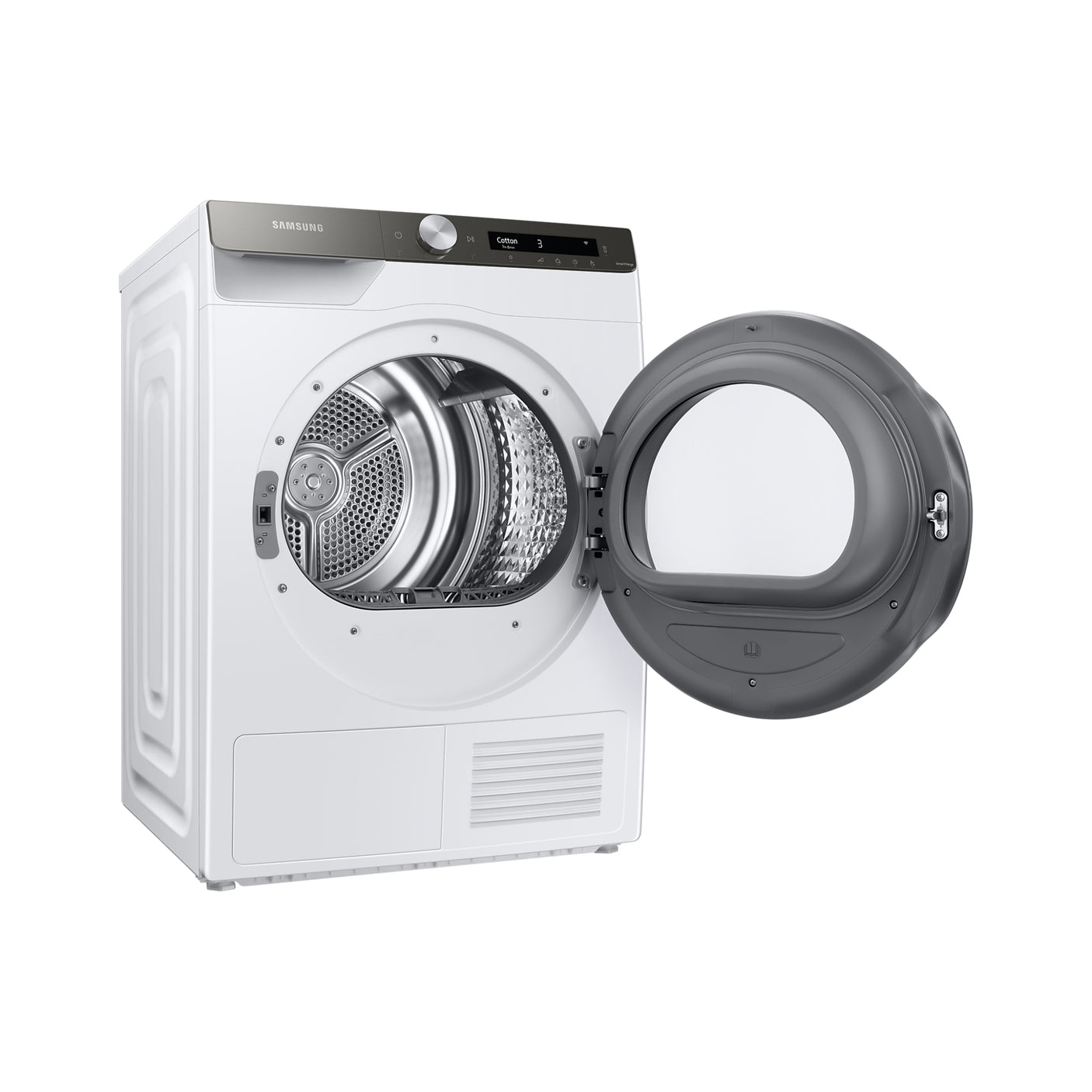 SAMSUNG Asciugatrice Ai Control Optimal Dry 8 Kg DV80T5220AT Silver