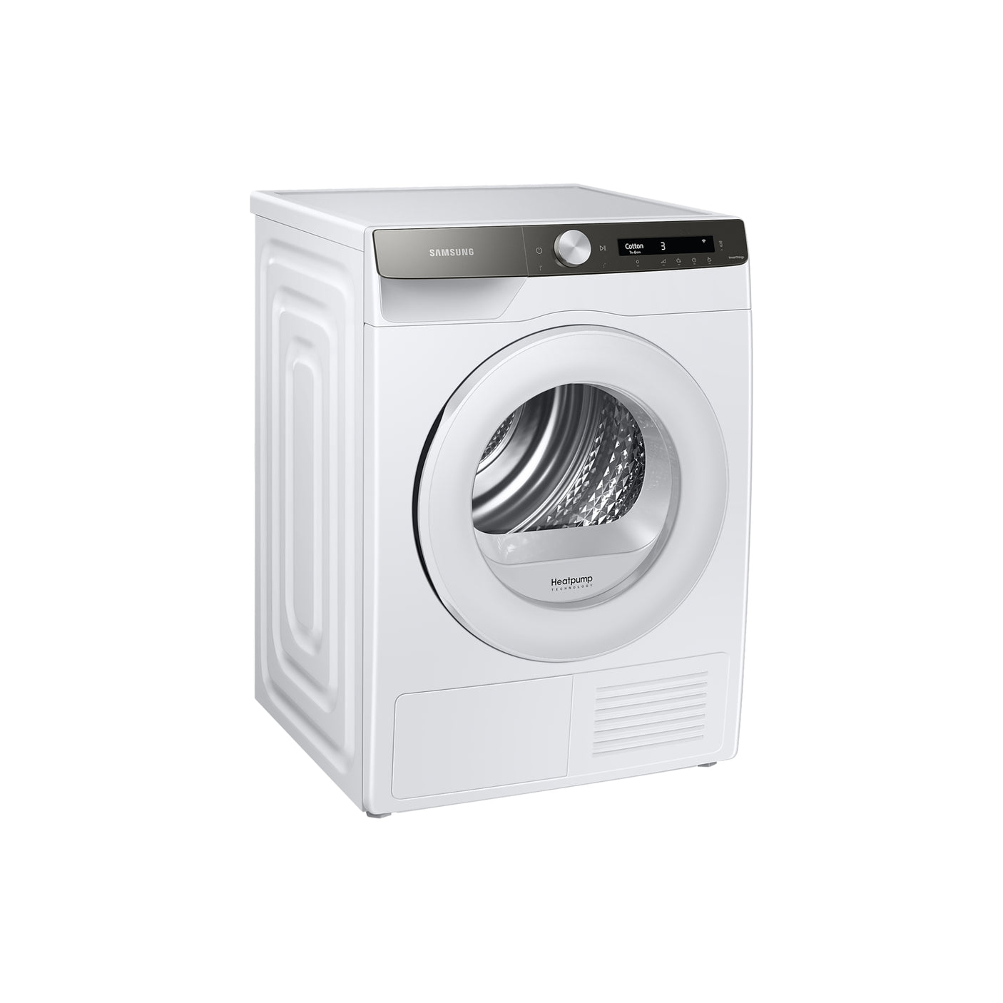 SAMSUNG Asciugatrice Ai Control Optimal Dry 8 Kg DV80T5220TT Silver