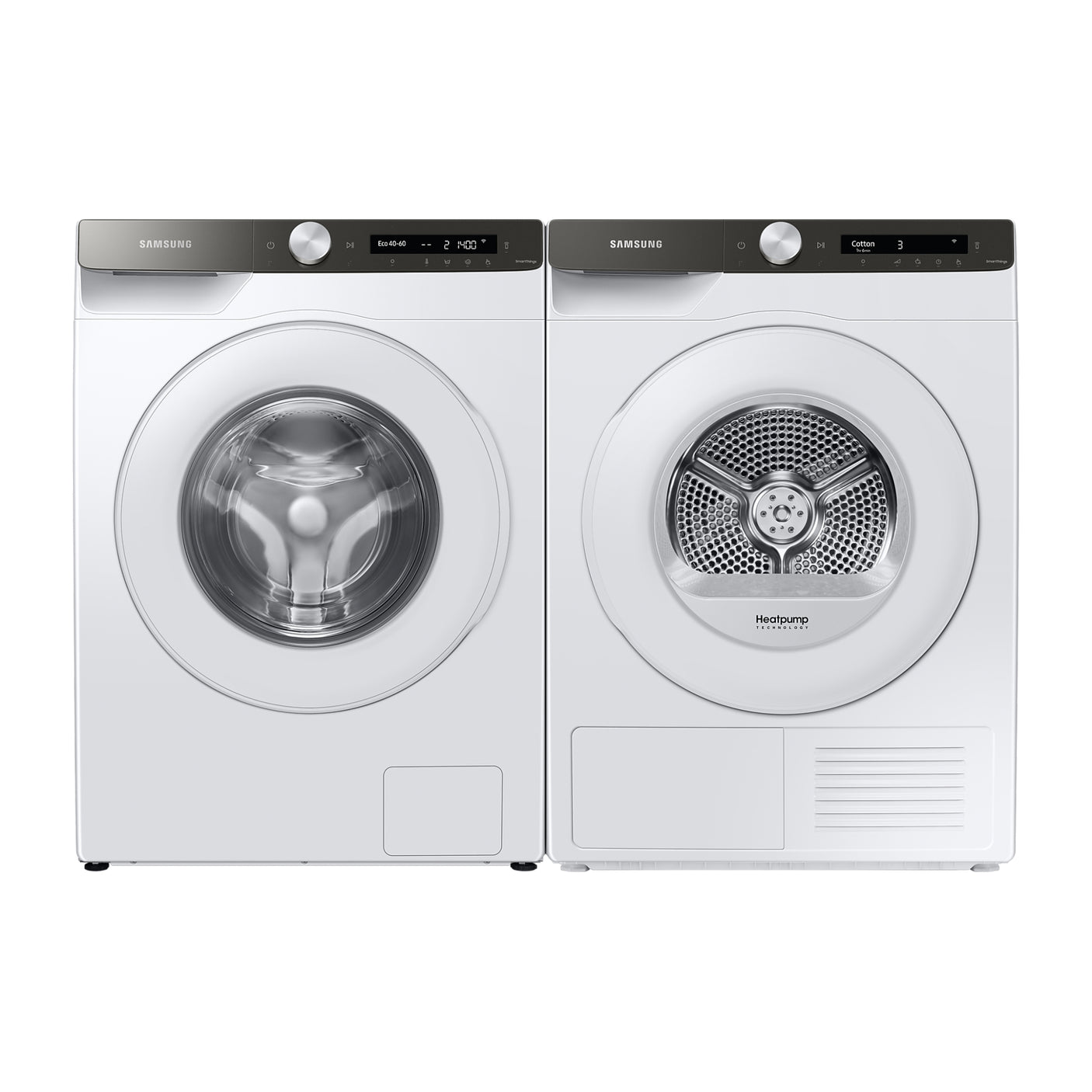 SAMSUNG Asciugatrice Ai Control Optimal Dry 8 Kg DV80T5220TT Silver