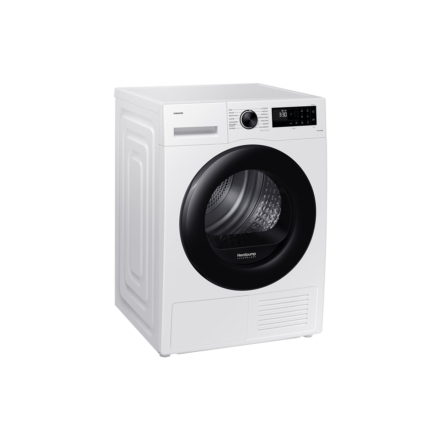 SAMSUNG Asciugatrice Crystal EcoDry 9 Kg DV90CGC0A0AEET White