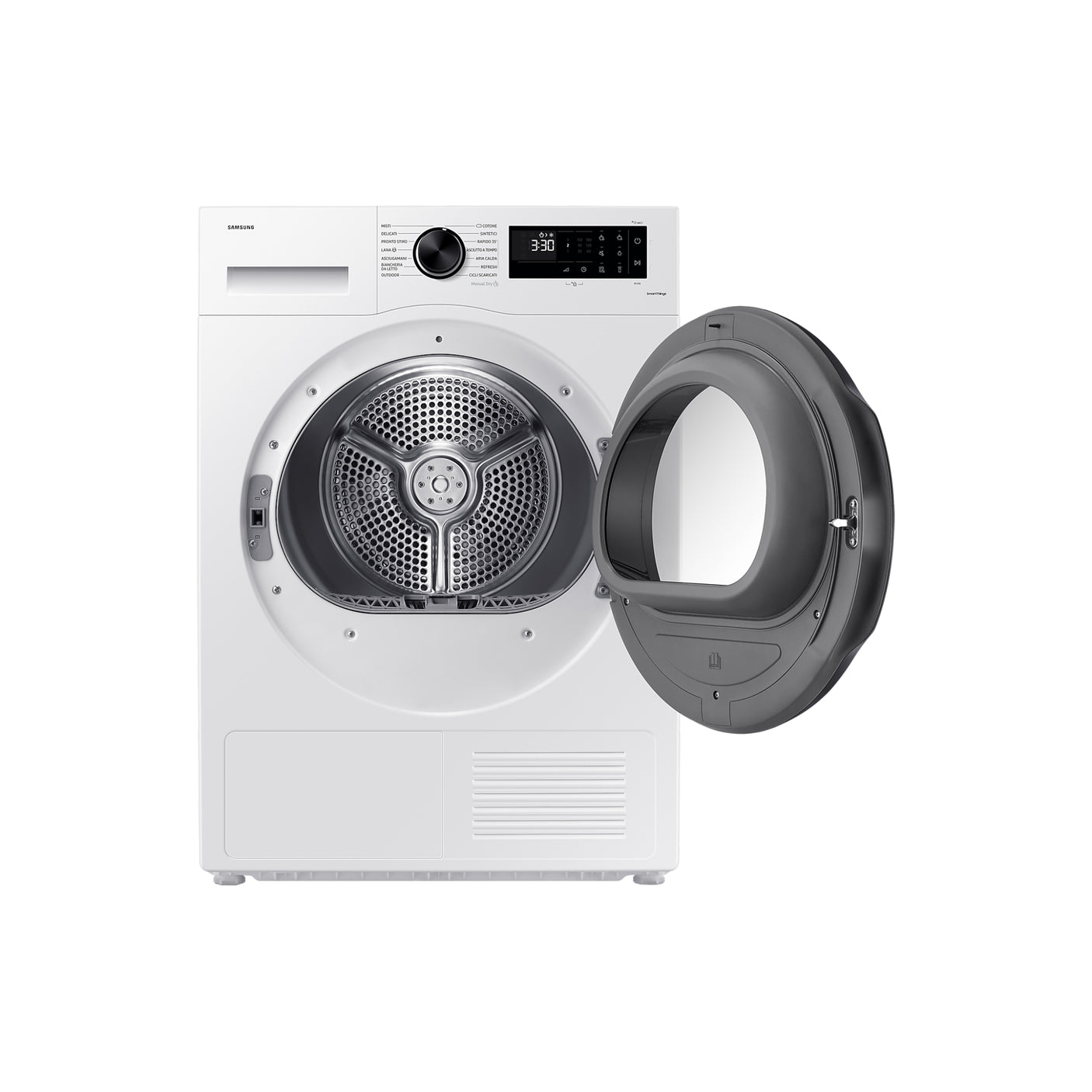 SAMSUNG Asciugatrice Crystal EcoDry 9 Kg DV90CGC0A0AEET White