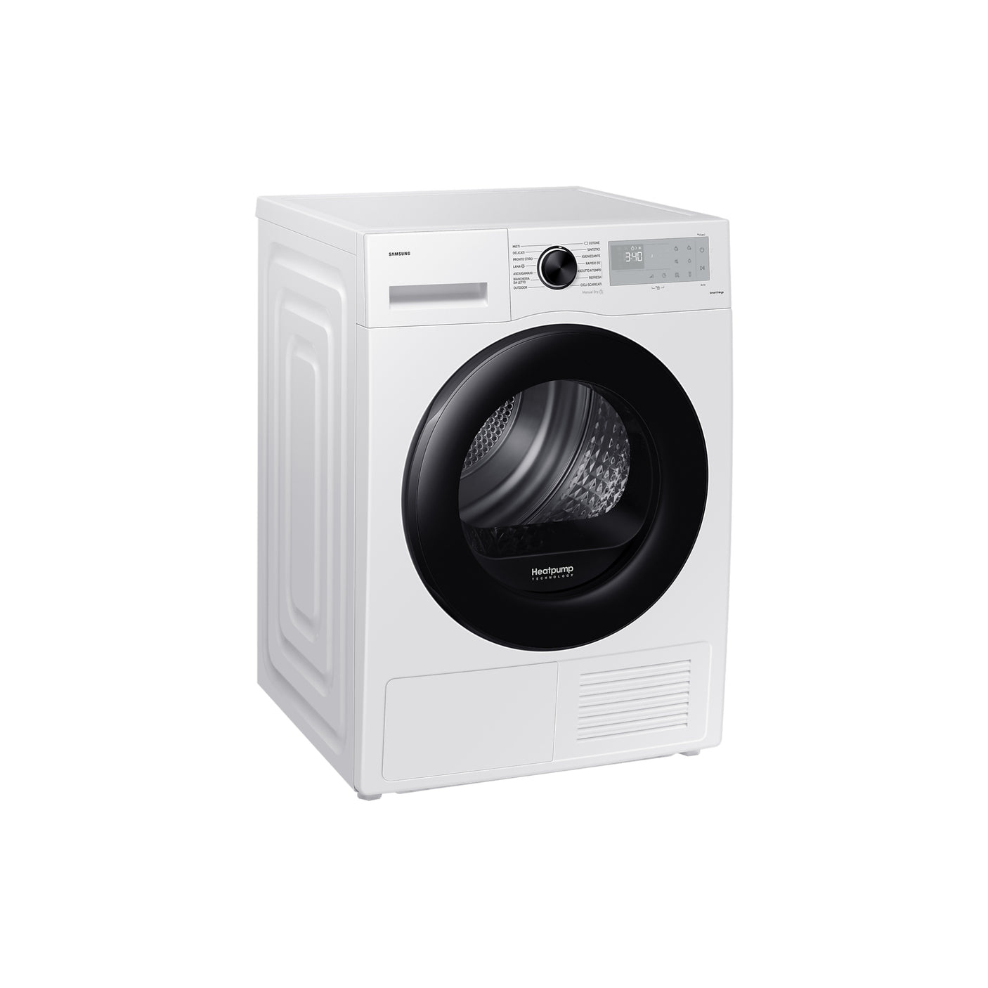 SAMSUNG Asciugatrice Crystal EcoDry 9 Kg DV90CGC2A0AHET White