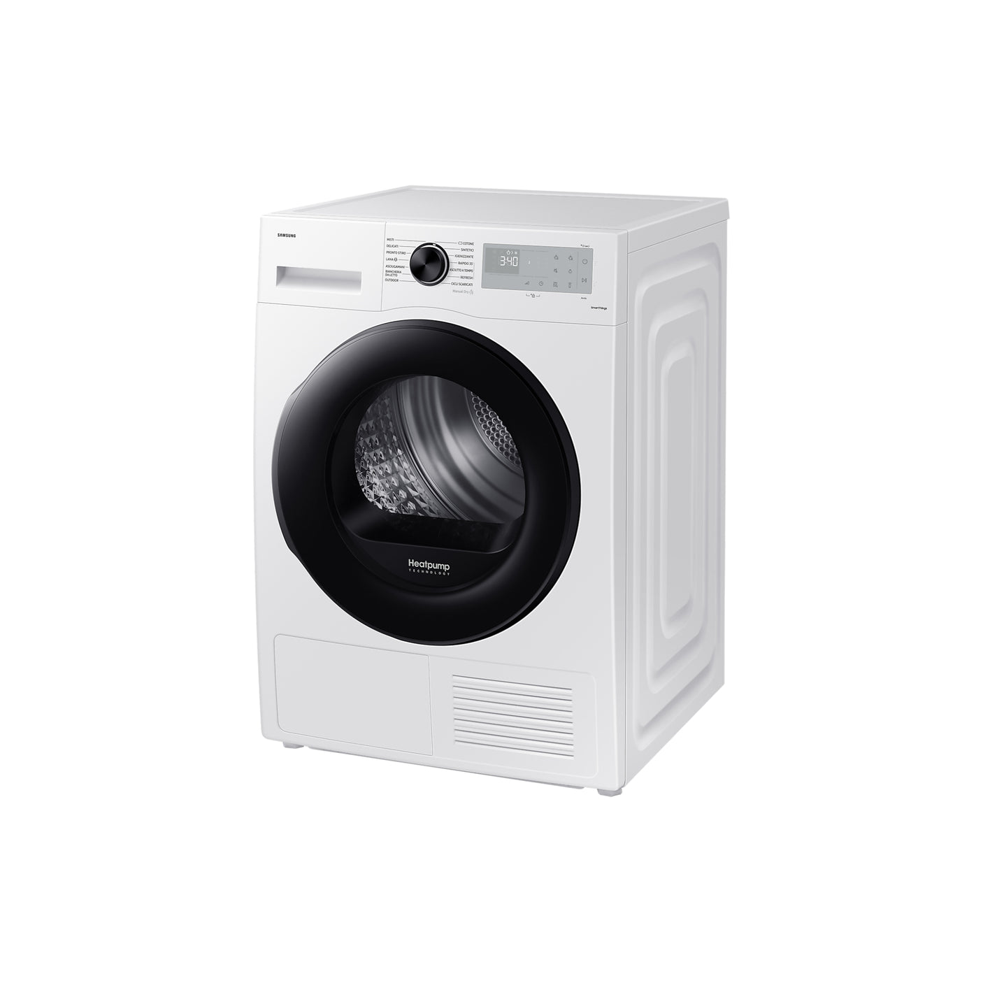 SAMSUNG Asciugatrice Crystal EcoDry 9 Kg DV90CGC2A0AHET White