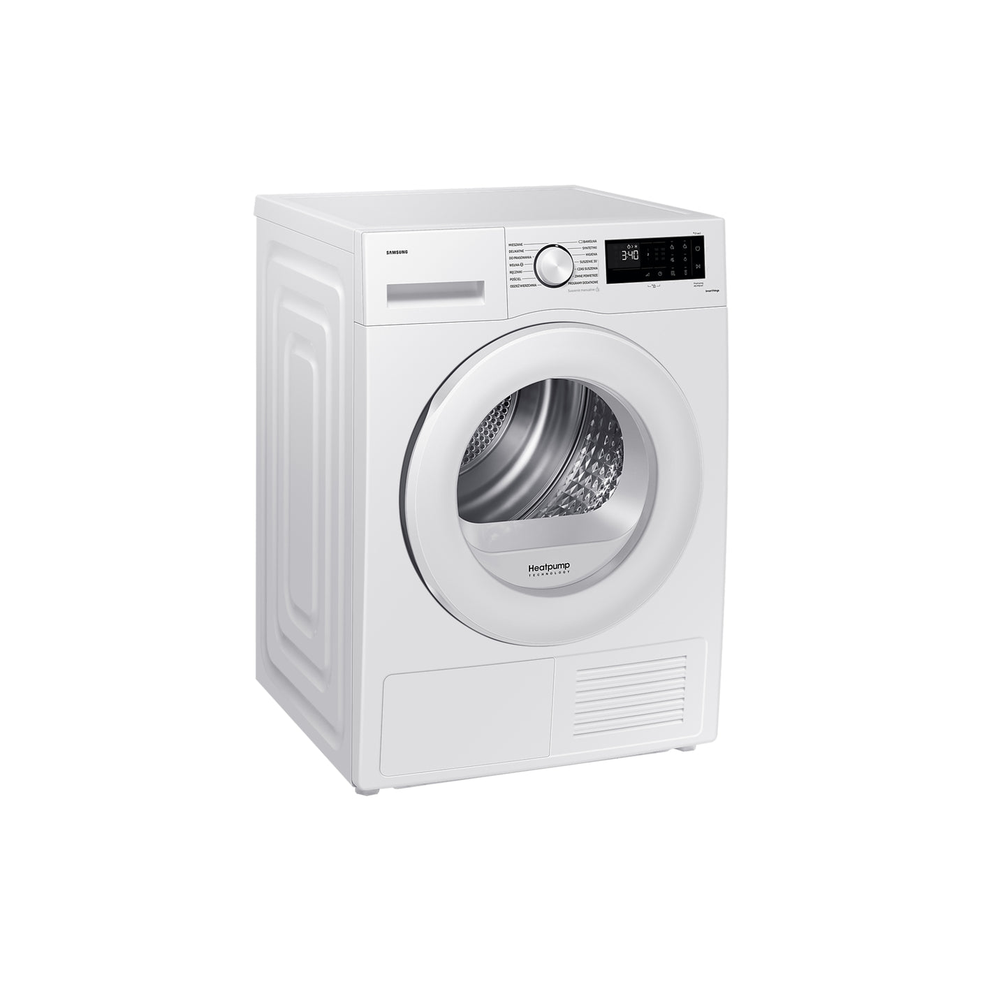 SAMSUNG Asciugatrice Crystal EcoDry 9 Kg DV90CGC2A0TEET White