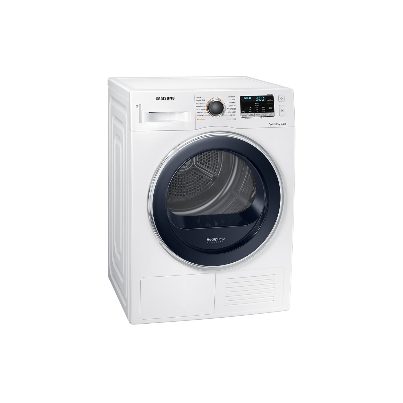 SAMSUNG Asciugatrice Crystal EcoDry 9 Kg DV90M5000QW White