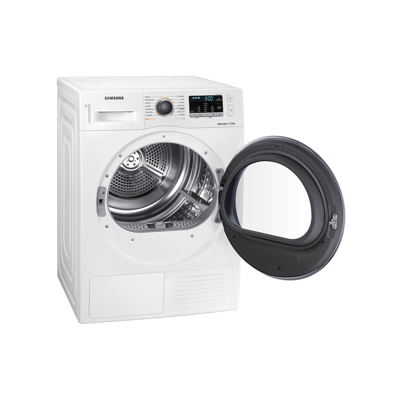 SAMSUNG Asciugatrice Crystal EcoDry 9 Kg DV90M5000QW White