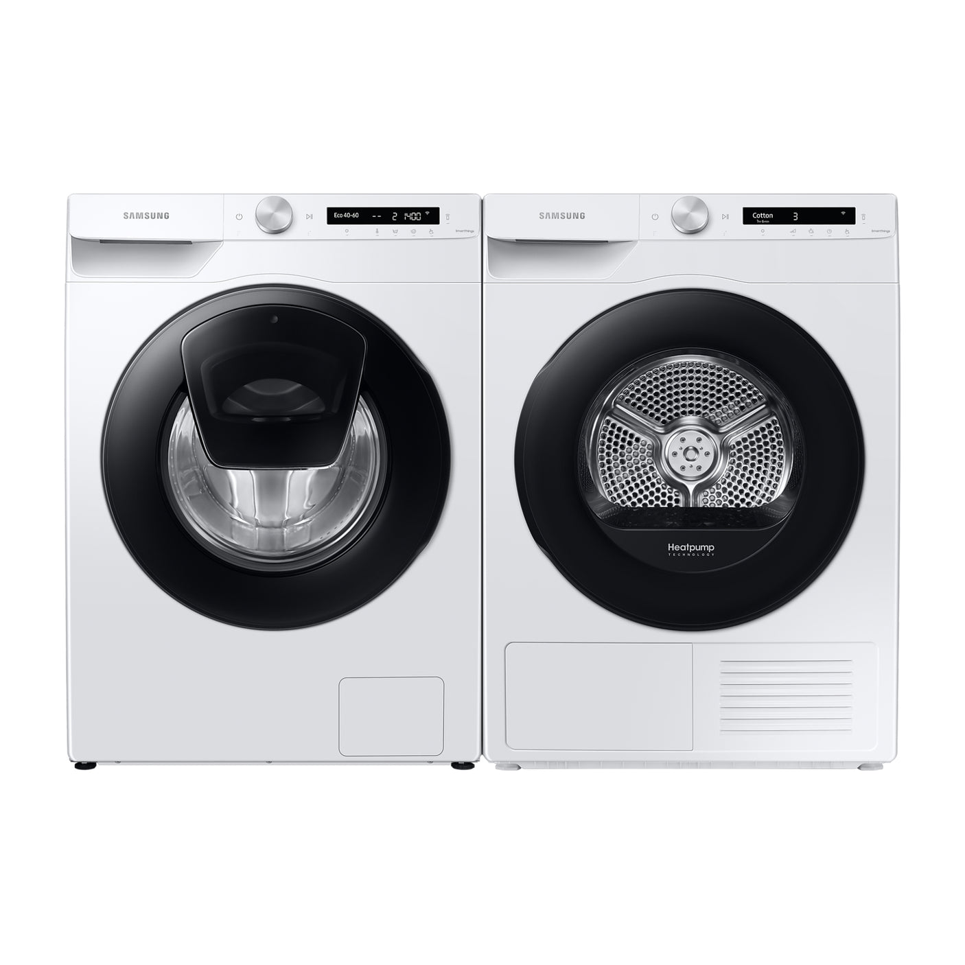 SAMSUNG Asciugatrice Ai Control Optimal Dry 9 Kg DV90T5240AW White