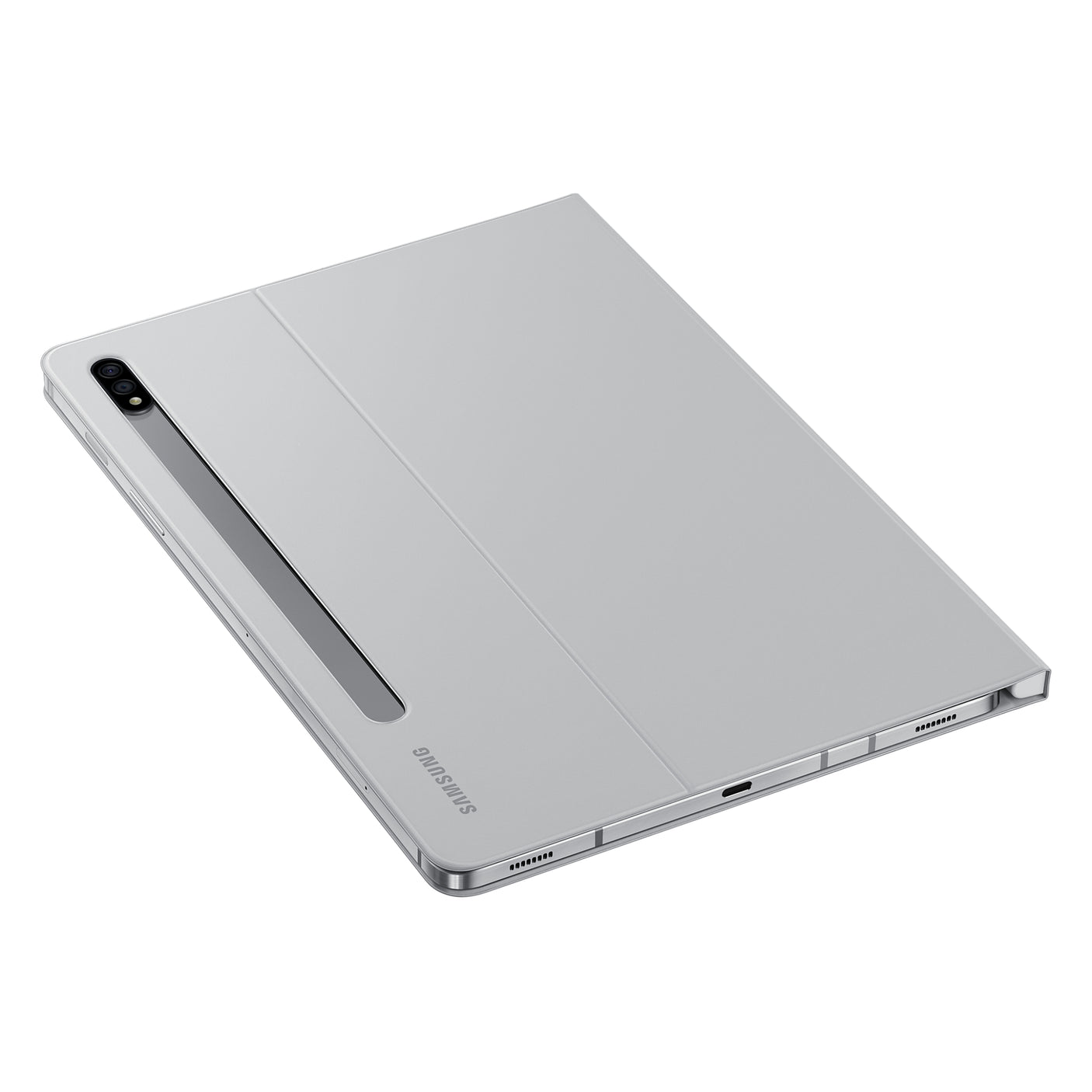 SAMSUNG Galaxy Tab S8 | S7 Book Cover Light Gray