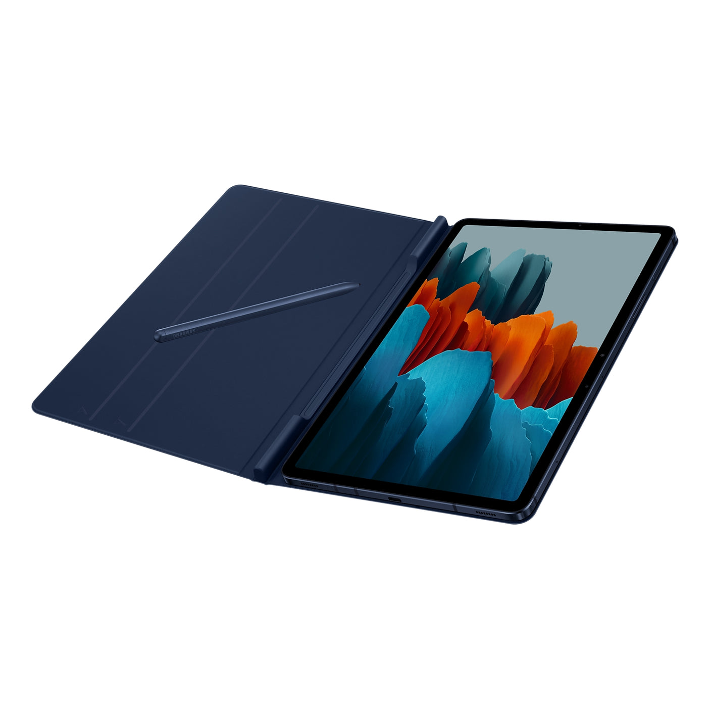 SAMSUNG Galaxy Tab S8 | S7 Book Cover Navy