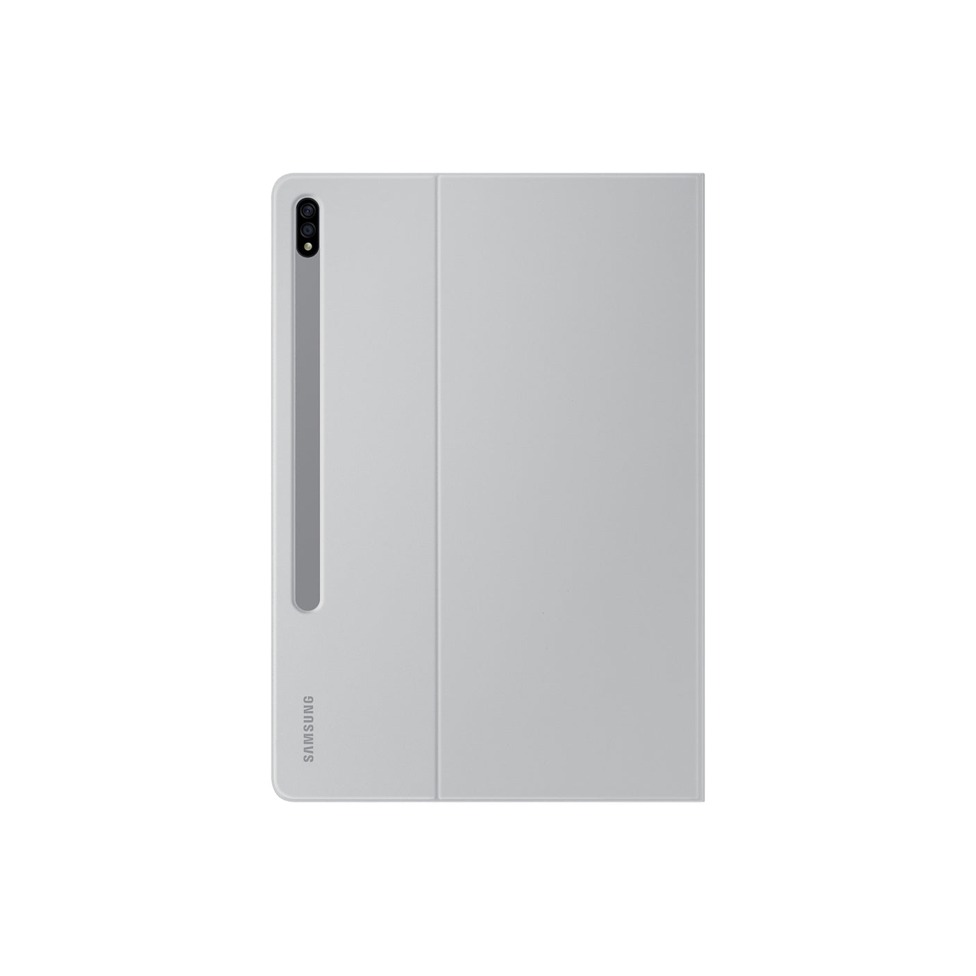 SAMSUNG Galaxy Tab S7+ Book Cover Mystic Silver