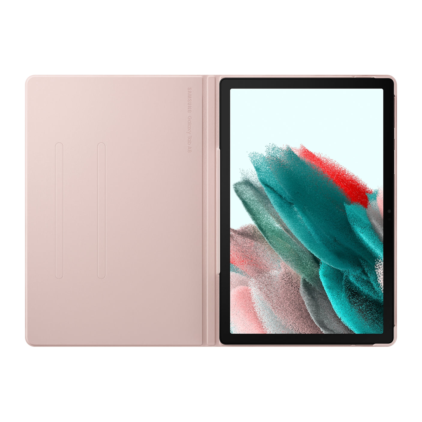 SAMSUNG Galaxy Tab A8 Book Cover Pink