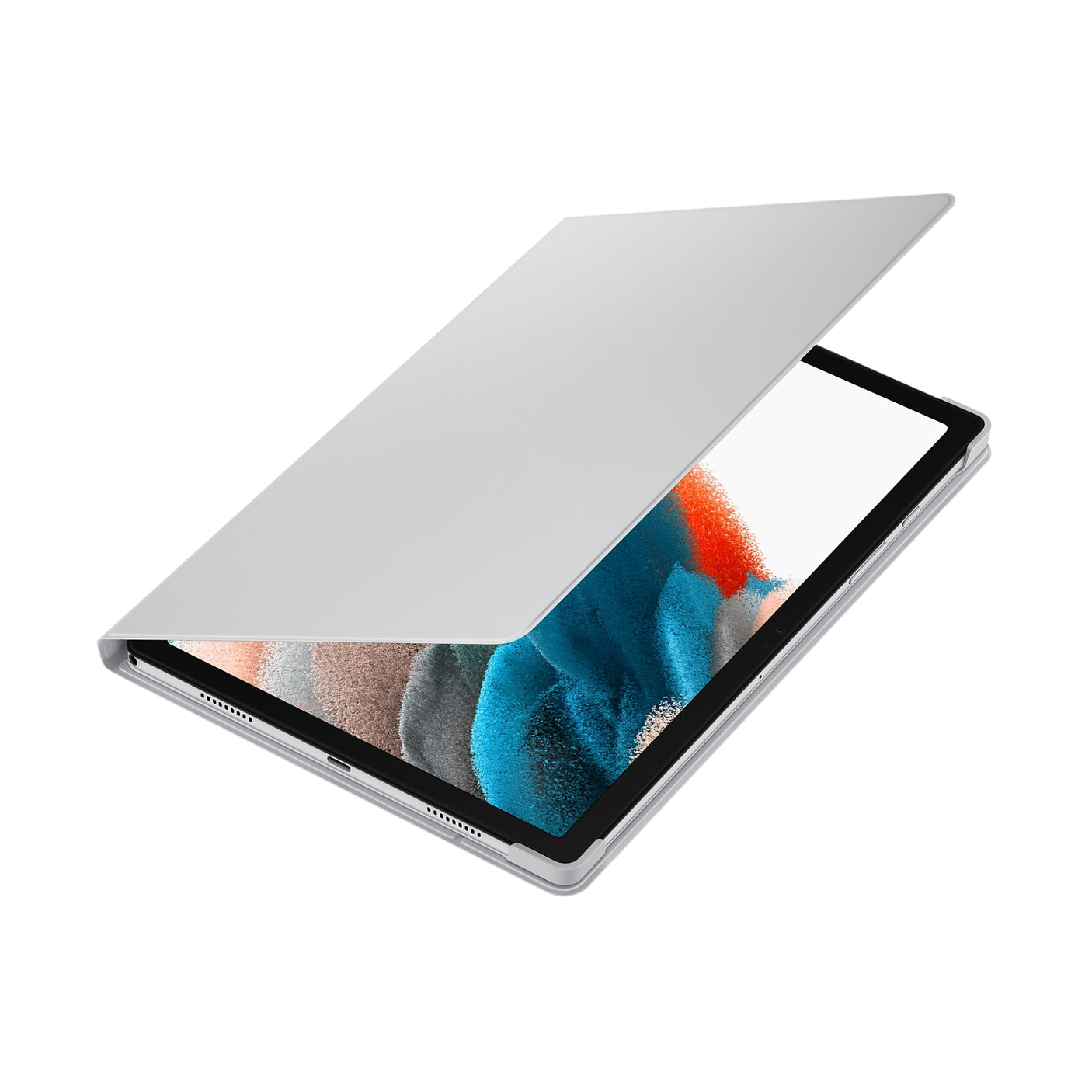 SAMSUNG Galaxy Tab A8 Book Cover Silver