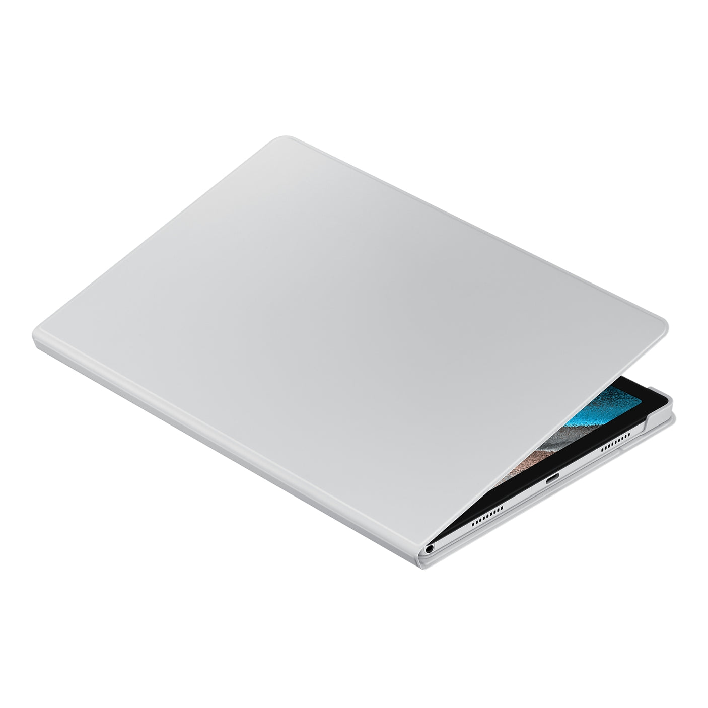 SAMSUNG Galaxy Tab A8 Book Cover Silver