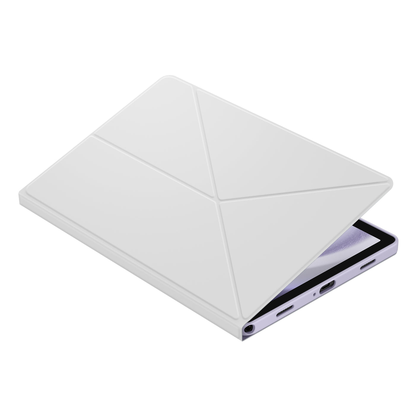 SAMSUNG Galaxy Tab A9+ Book Cover White