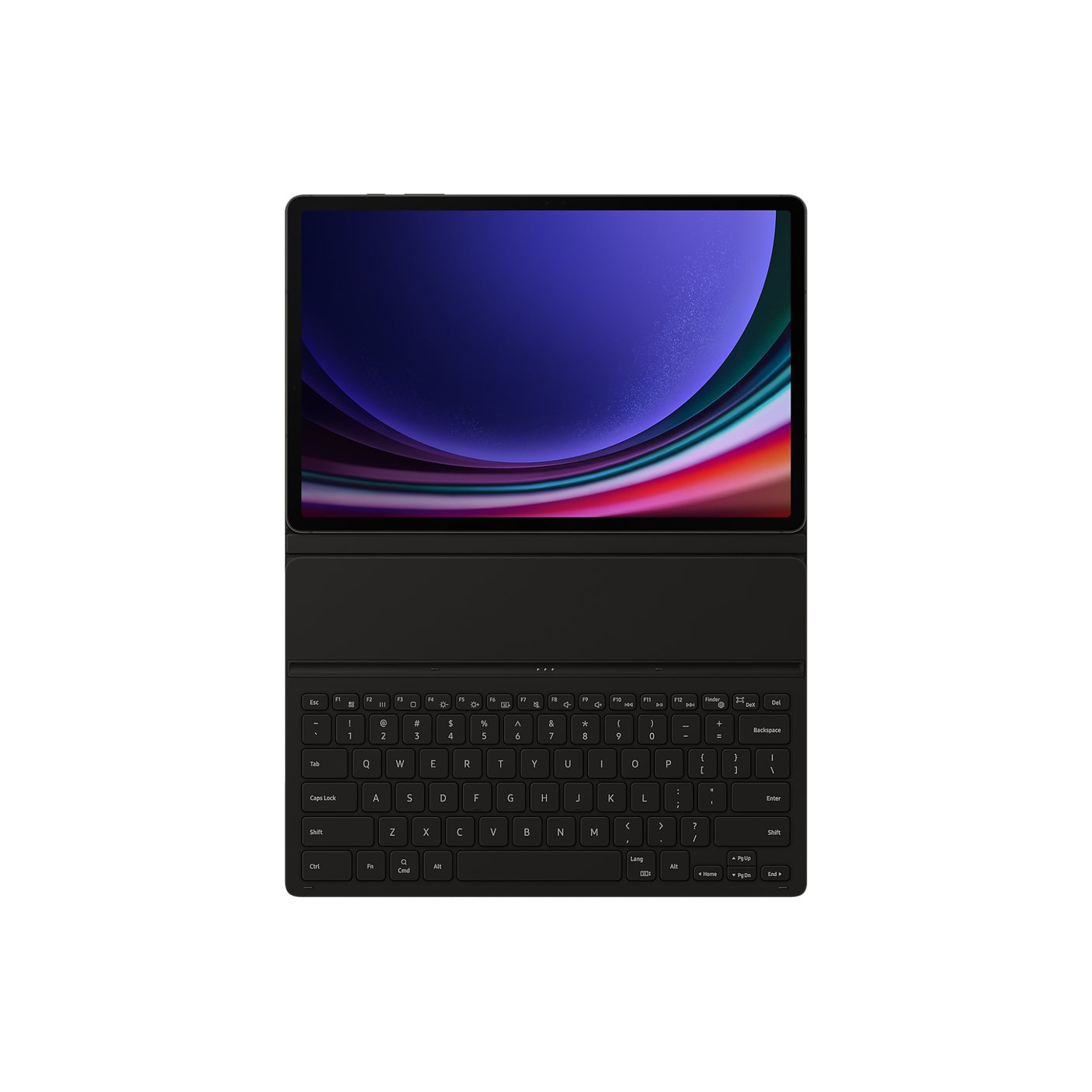 SAMSUNG Galaxy Tab S9+ | S9 FE+ Book Cover Keyboard Slim Black