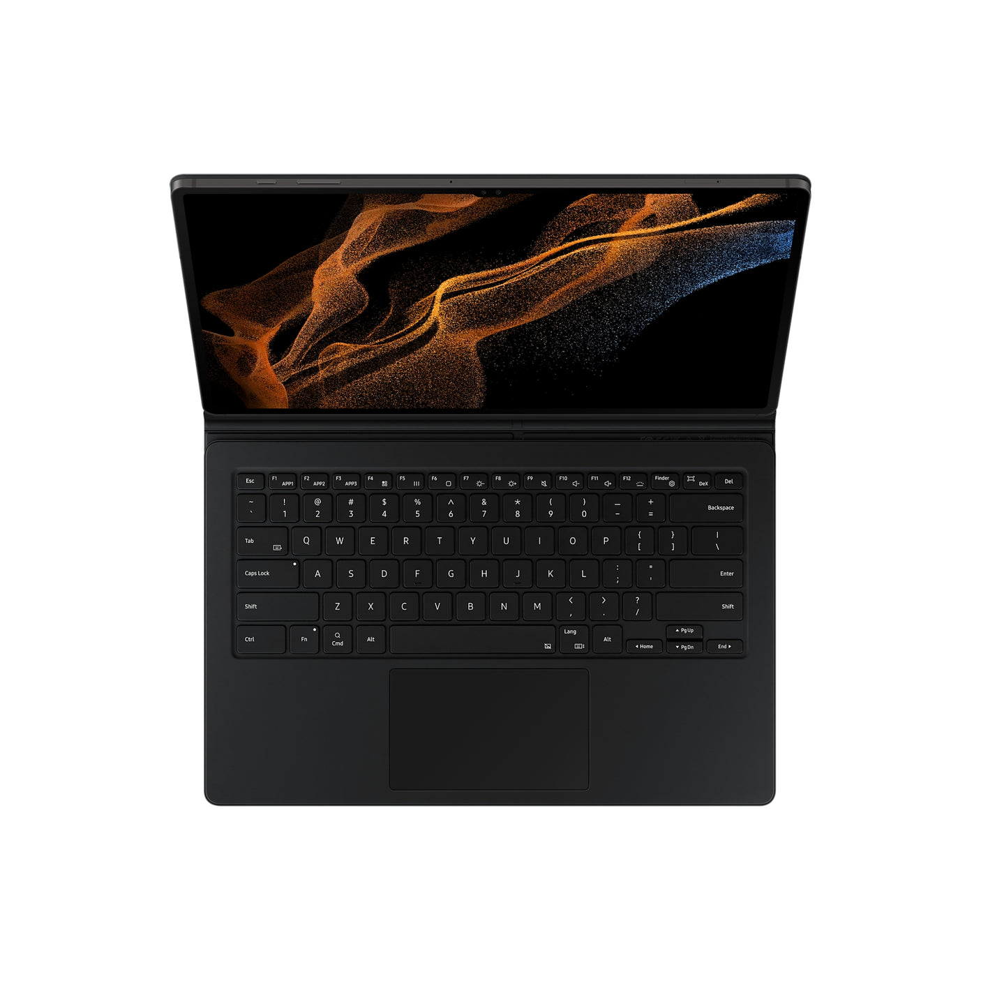 SAMSUNG Galaxy Tab S8 Ultra Book Cover Keyboard Black