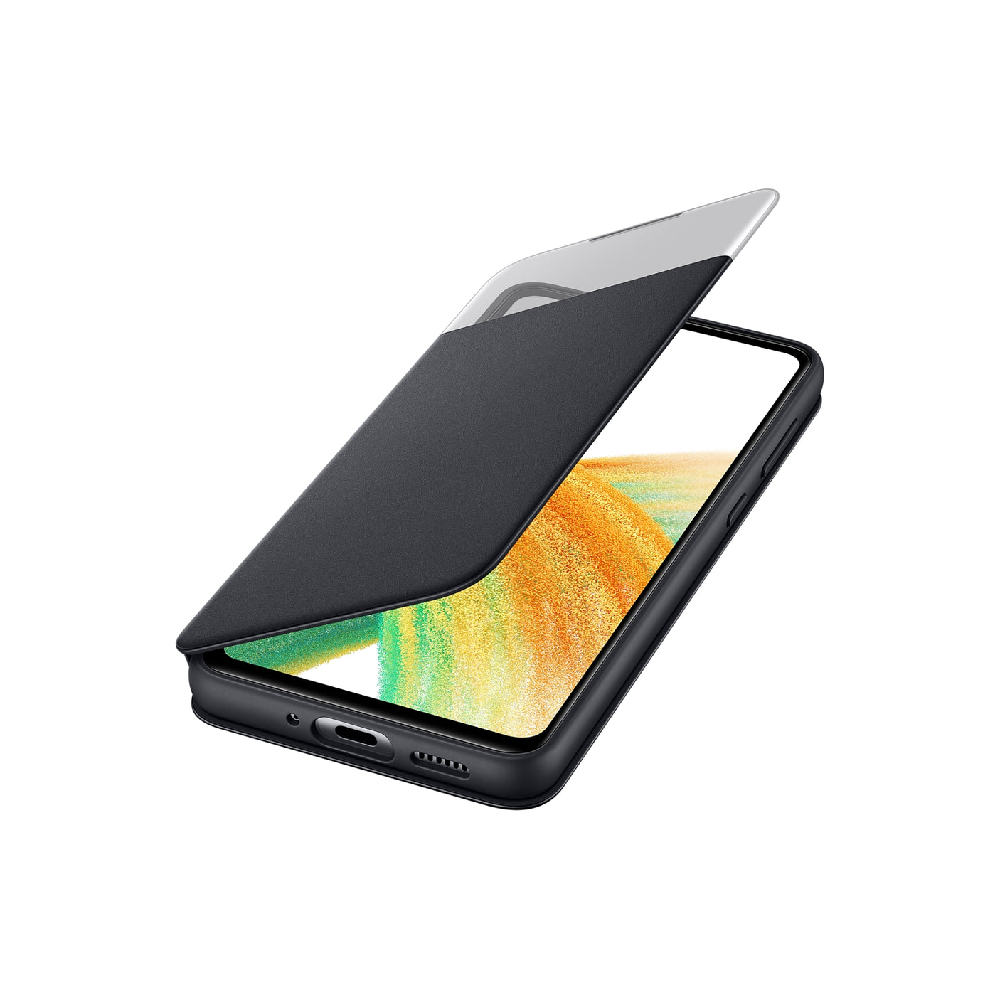 SAMSUNG Galaxy A33 5G Smart S View Wallet Cover Black