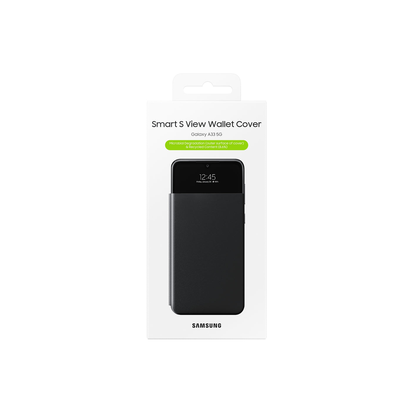 SAMSUNG Galaxy A33 5G Smart S View Wallet Cover Black