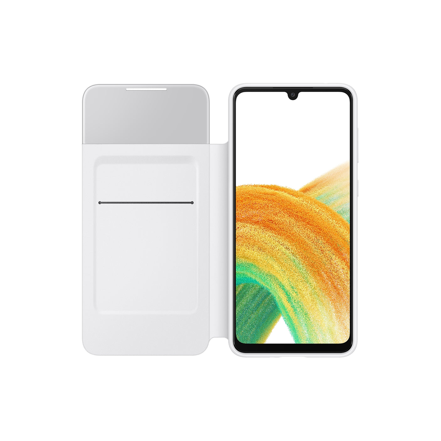 SAMSUNG Galaxy A33 5G Smart S View Wallet Cover White