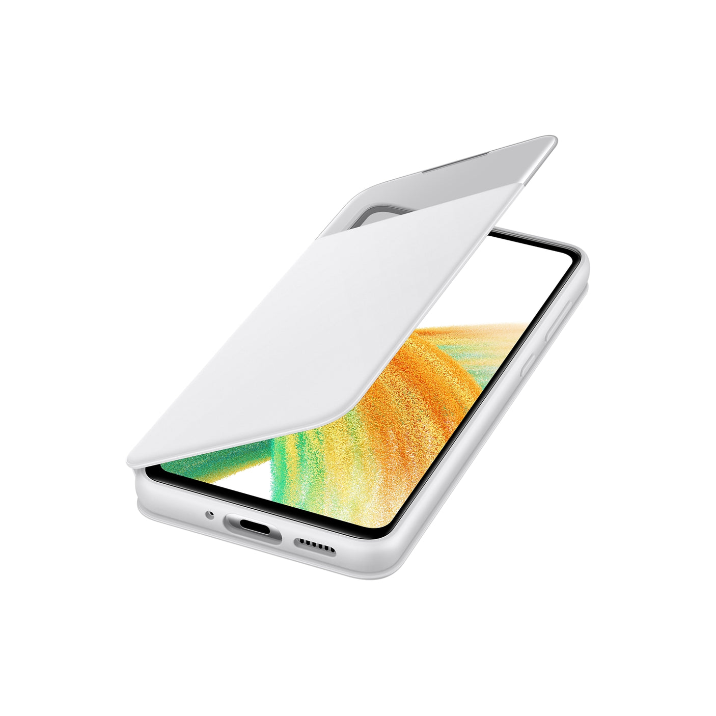 SAMSUNG Galaxy A33 5G Smart S View Wallet Cover White