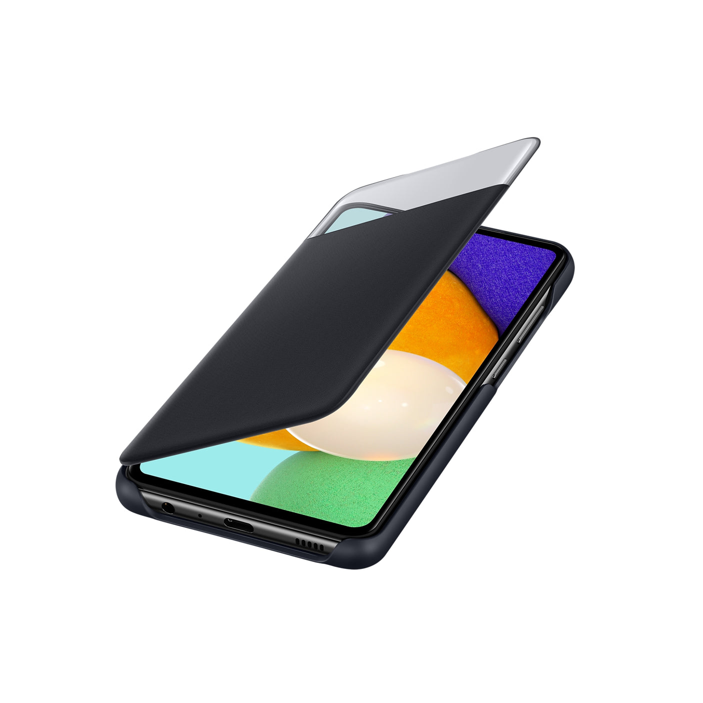 SAMSUNG Galaxy A52 | A52 5G | A52s 5G Smart S View Wallet Cover Black