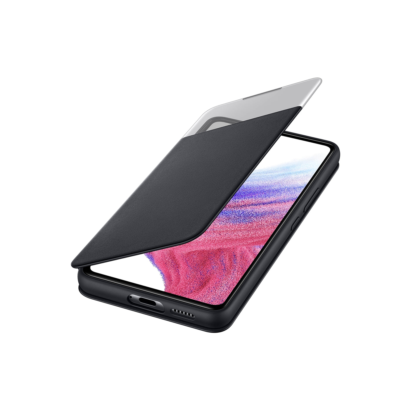 SAMSUNG Galaxy A53 5G Smart S View Wallet Cover Black