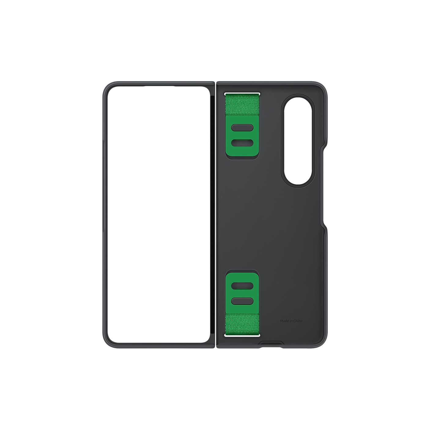 SAMSUNG Galaxy Z Fold4 Silicone Grip Cover Black