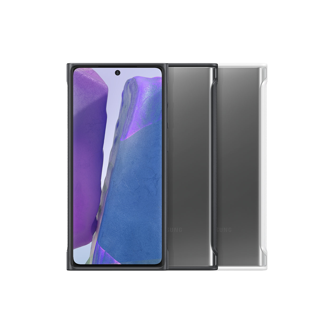 SAMSUNG Galaxy Note20 Clear Protective Cover Black