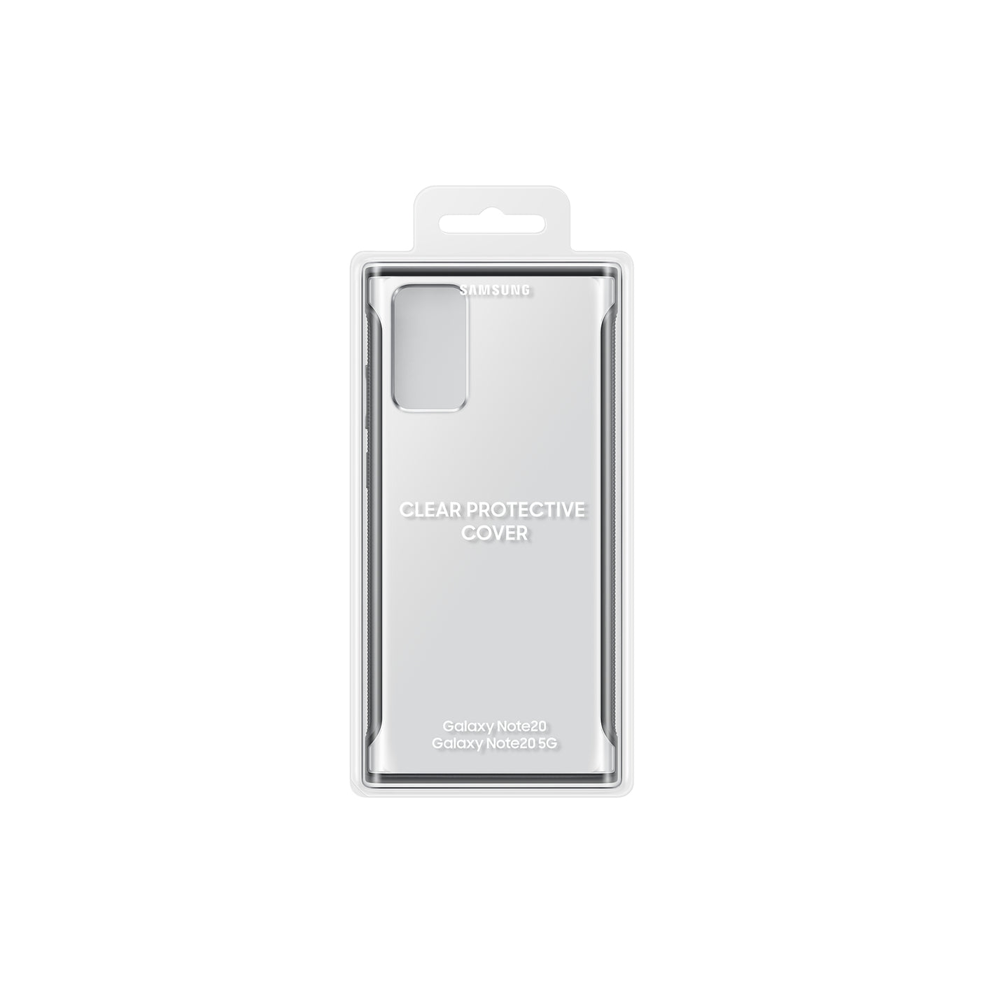 SAMSUNG Galaxy Note20 Clear Protective Cover Black