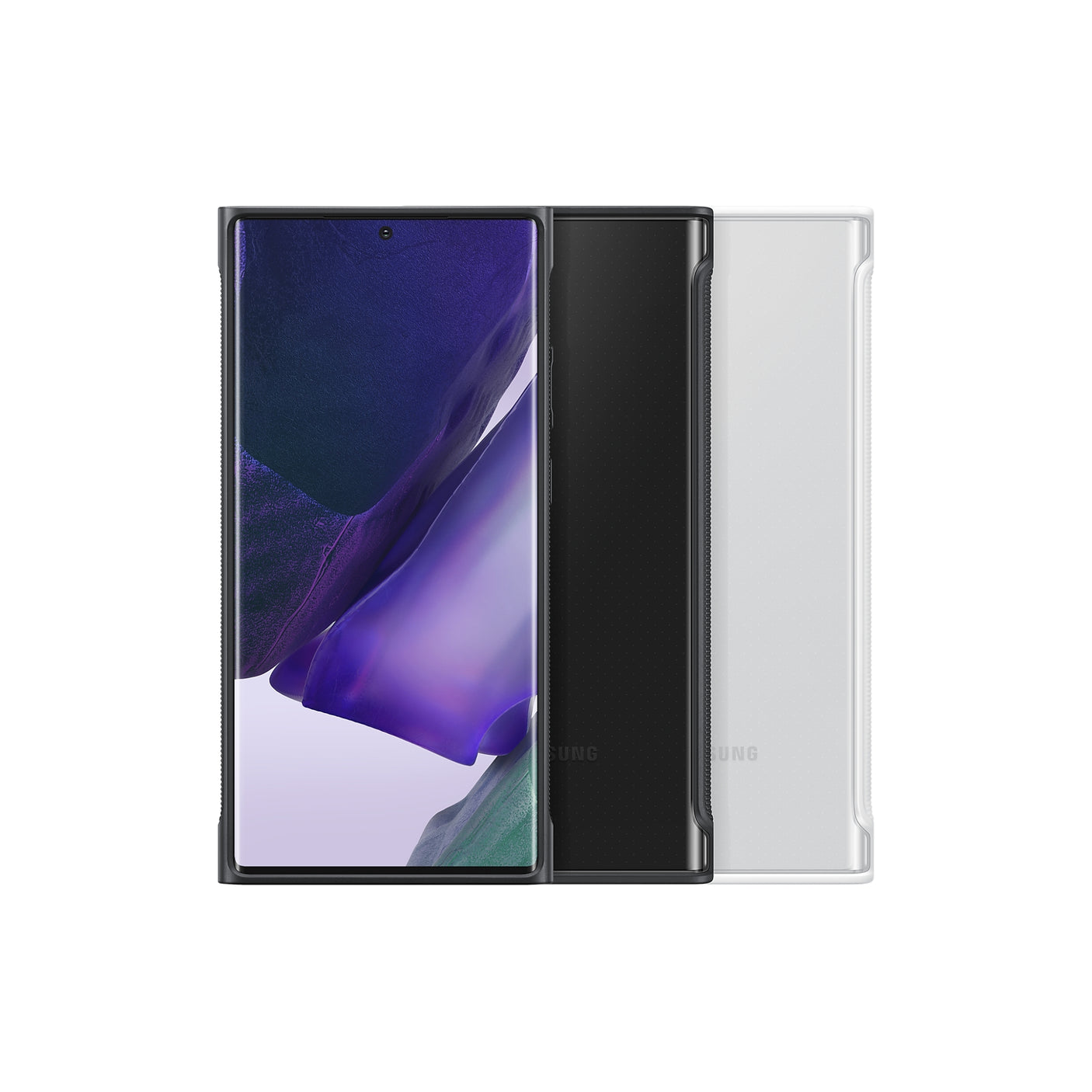 SAMSUNG Galaxy Note20 Ultra Clear Protective Cover Black