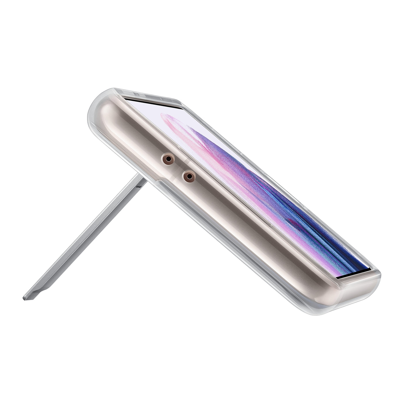 SAMSUNG Galaxy S21 5G Clear Standing Cover Transparent