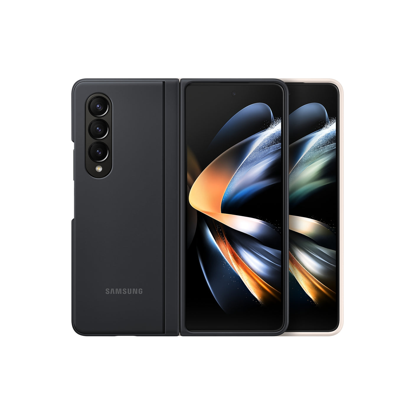 SAMSUNG Galaxy Z Fold4 Slim Standing Cover Sand