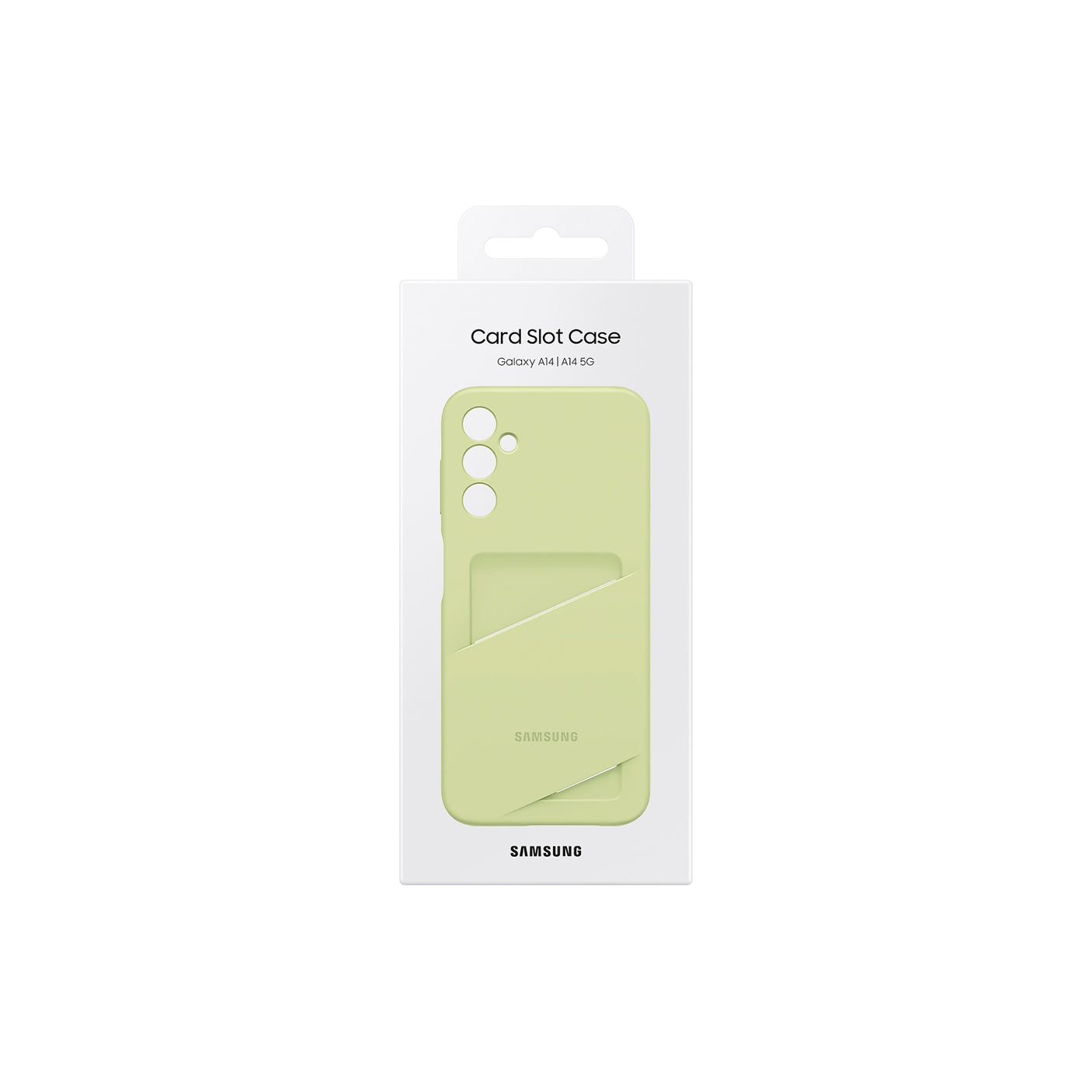 SAMSUNG Galaxy A14 5G / A14 Card Slot Case Lime