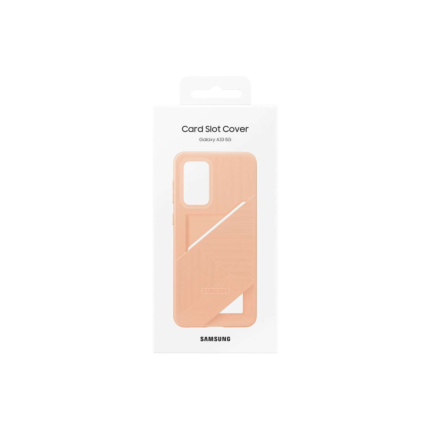 SAMSUNG Galaxy A33 5G Card Slot Cover Awesome Peach