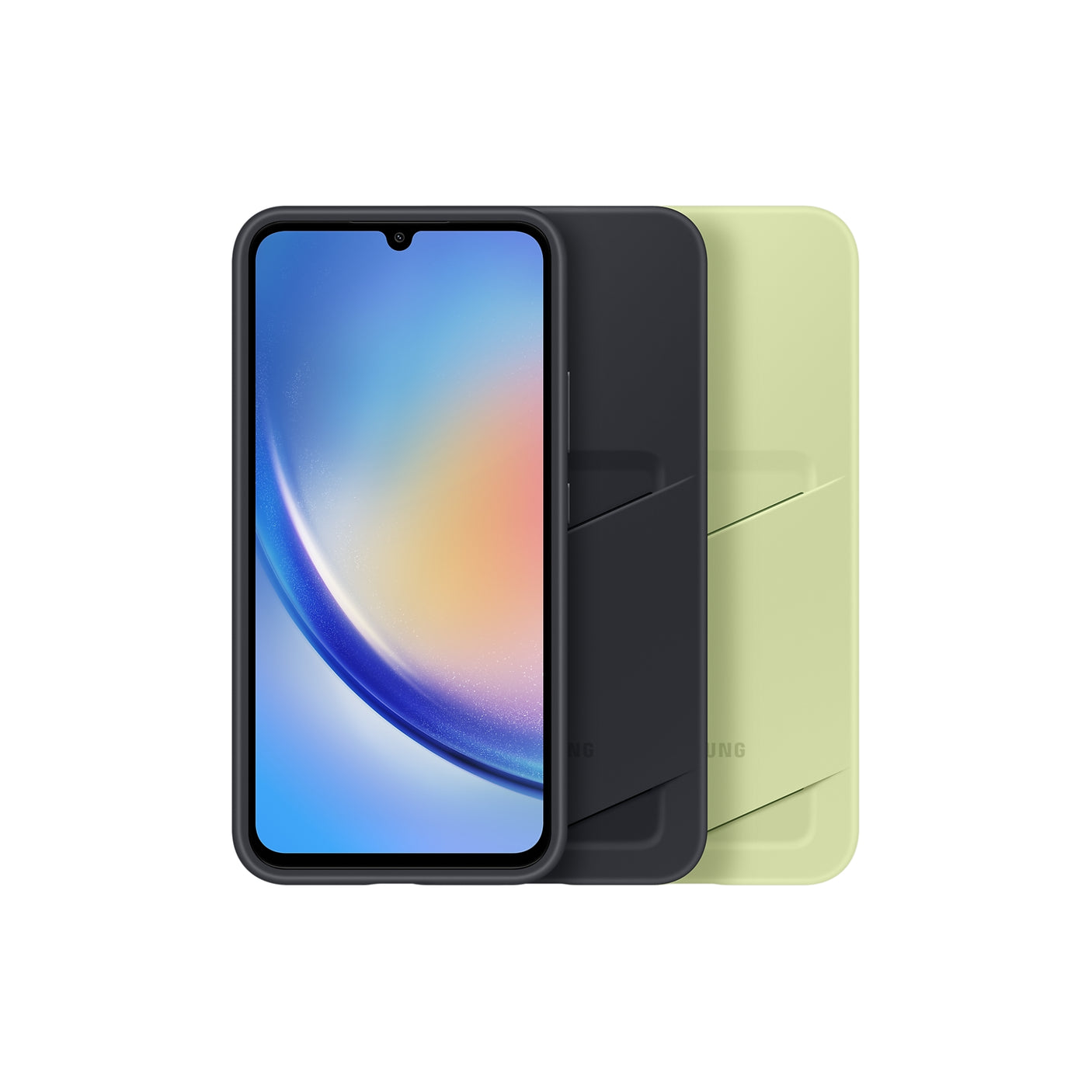 SAMSUNG Galaxy A34 5G Card Slot Case Black