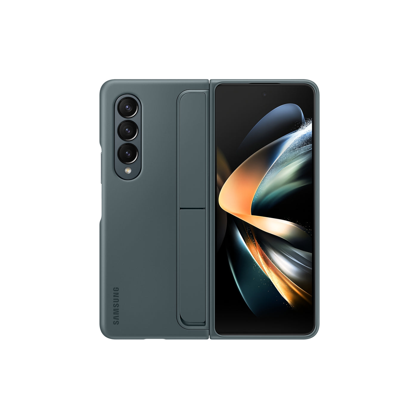 SAMSUNG Galaxy Z Fold4 Standing Cover with Pen Graygreen